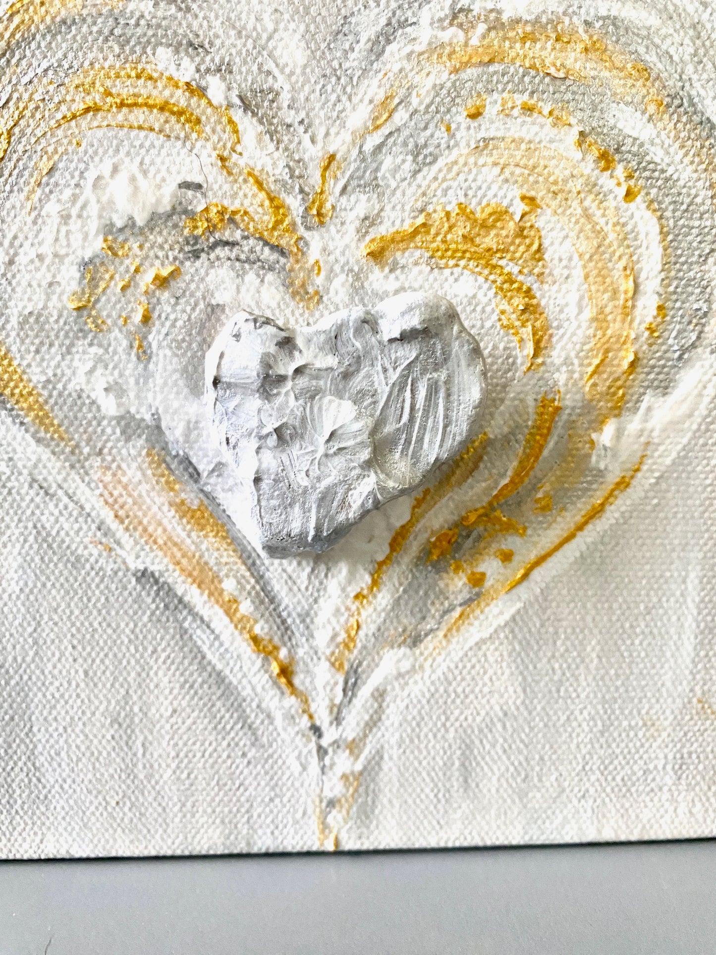 Abstract Heart Painting #101