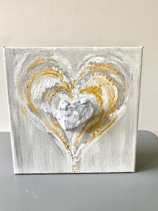 Abstract Heart Painting #101