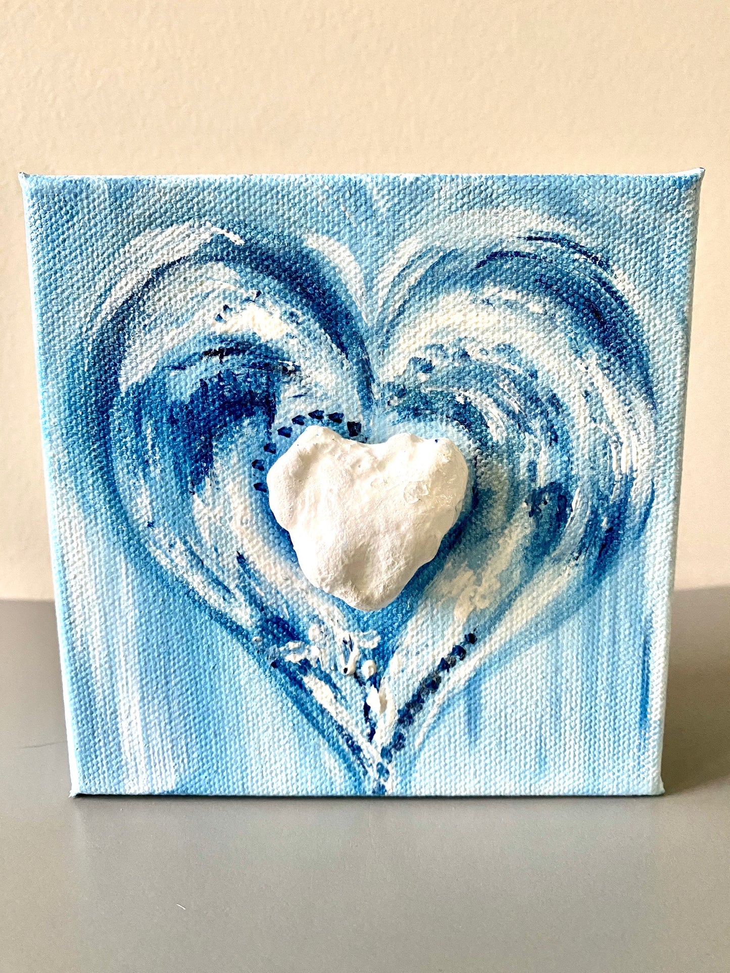 Painted Canvas/Blue #102